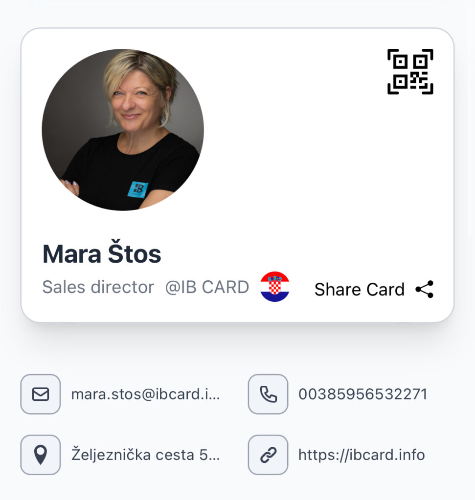 Ibcard.info - kreirajte svoj profil i dijelite sa slobodom