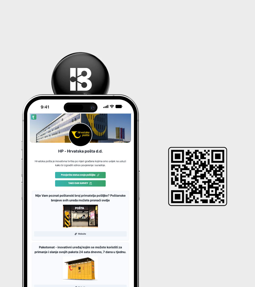 Digitalni letak, QR/NFC letak